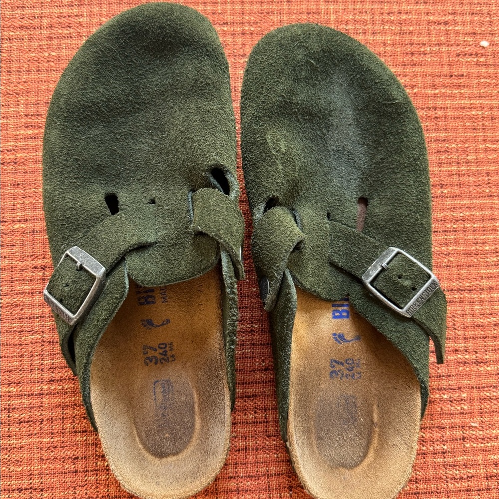 Birkenstock Boston forest green 37